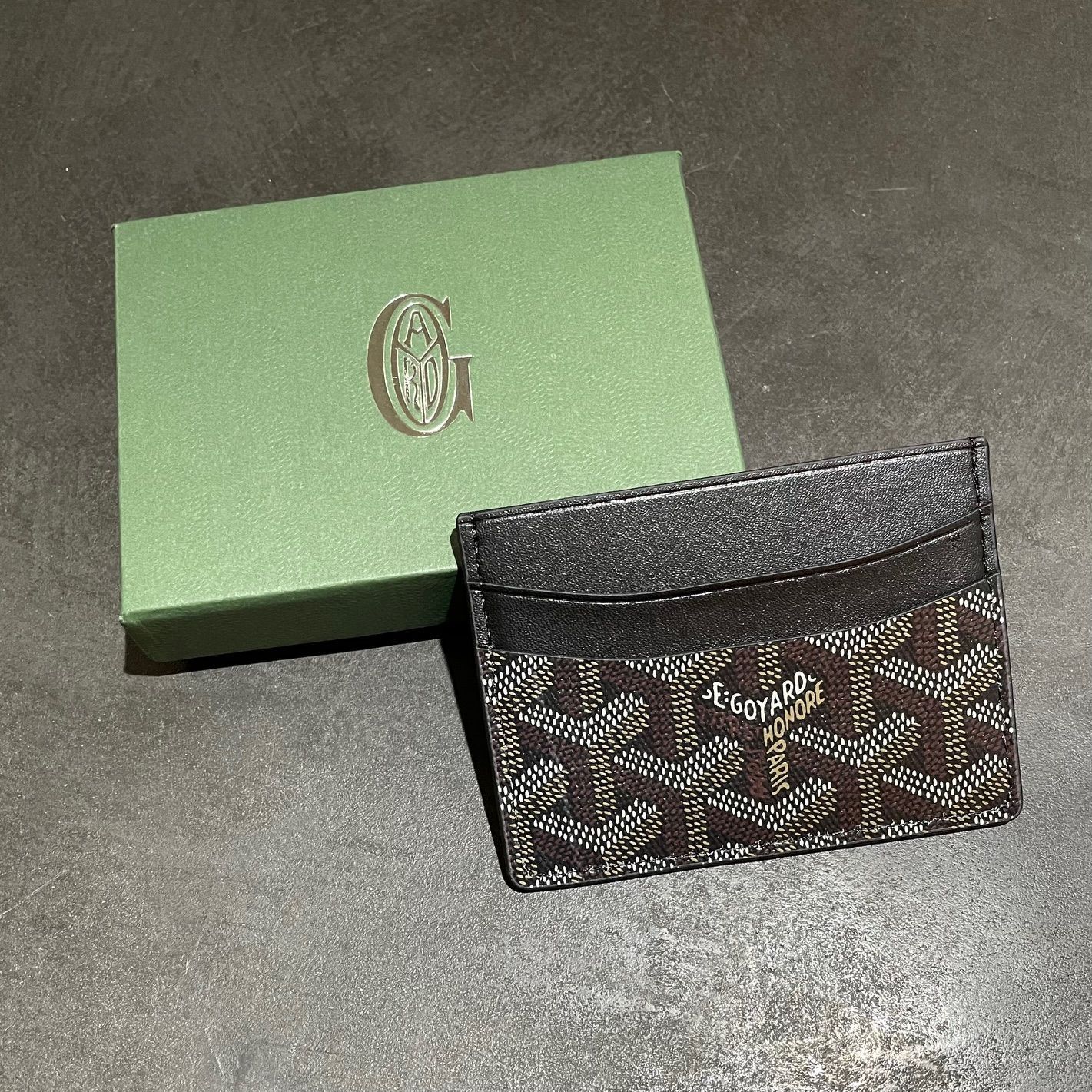 GOYARD カードケース 名刺入れ パスケース ゴヤール ブラック 60193A 