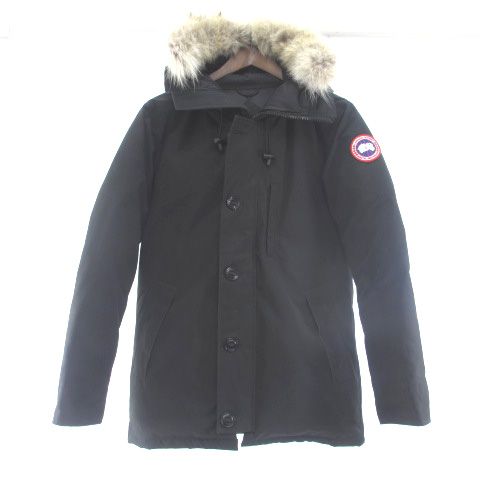 カナダグース CANADA GOOSE シャトーパーカ CHATEAU PARKA FUSION FIT ダウンジャケット コヨーテファー 黒 ブラック L