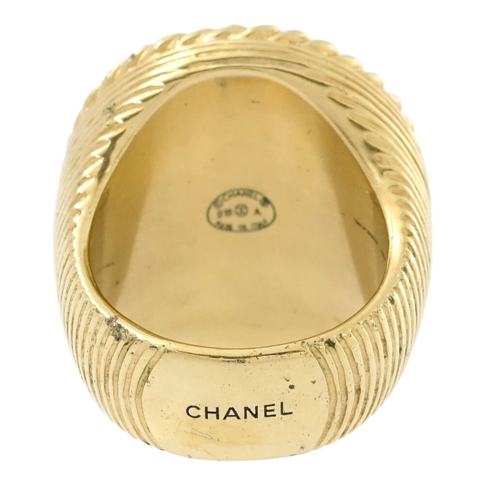 CHANEL シャネル ココマーク・リング・指輪/合金/メッキ-25.2g/12.5号