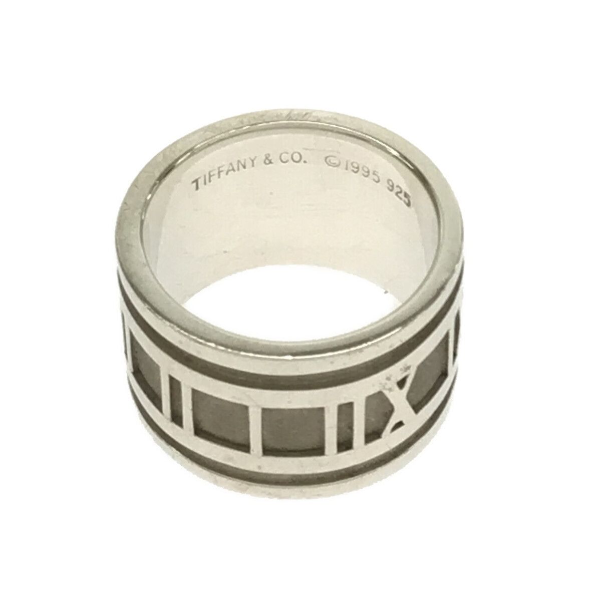 TIFFANY&Co. ティファニー アトラス ワイド リング 925 シルバー 約7号 