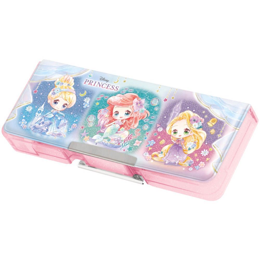☆ 124942.ディズニープリンセス ☆ コンパクト両面開きペンケース
