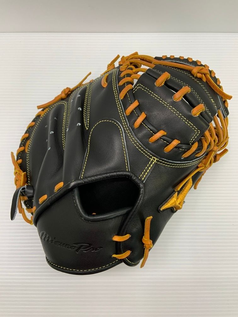 中古品 ミズノ MIZUNO ミズノプロ 號SAKEBI 軟式キャッチャーミット M-R型 1AJCR29210 3624