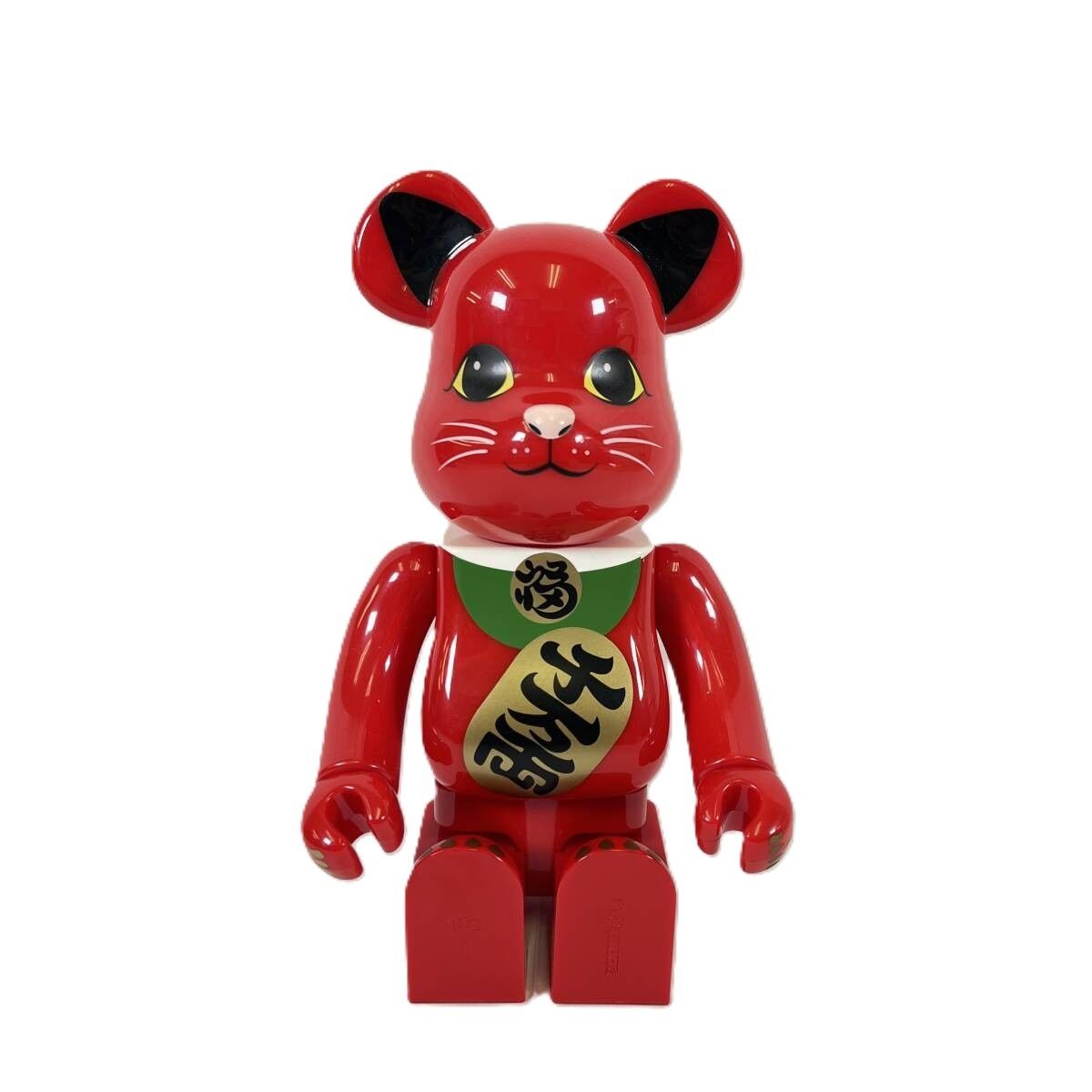 BE＠RBRICK ベアブリック 招き猫 赤 400% メディコム・トイ 東京
