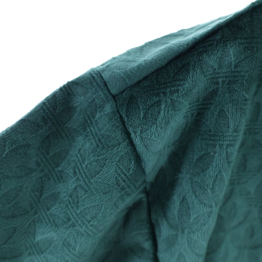 adidas (アディダス) MONO 総柄デザイン ベロアトラックジャケット  