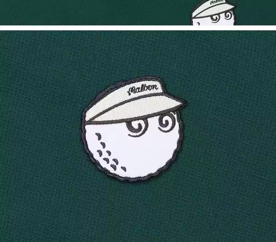 レディース 新作 Malbonゴルフ 刺繍入り半袖ポロシャツ スポーツ