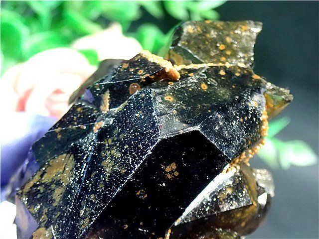 AAA級【魔除け】◇天然モリオン(黒水晶）原石 B78C3/18C04D - メルカリ