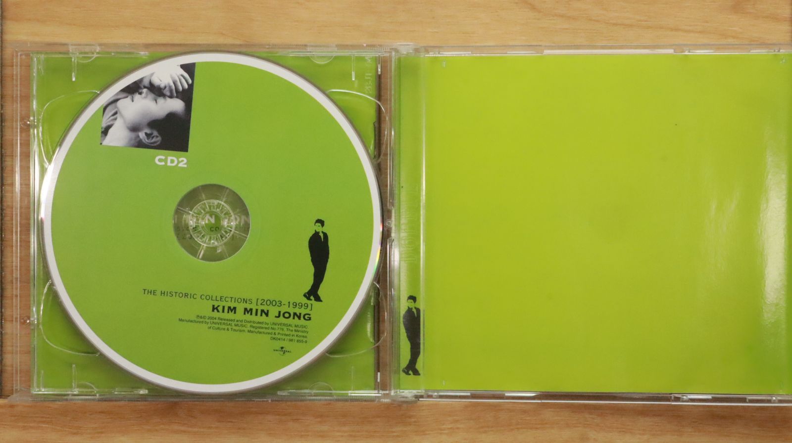 中古CD☆キム・ミンジョン/□ キム・ミンジョン ベスト - The