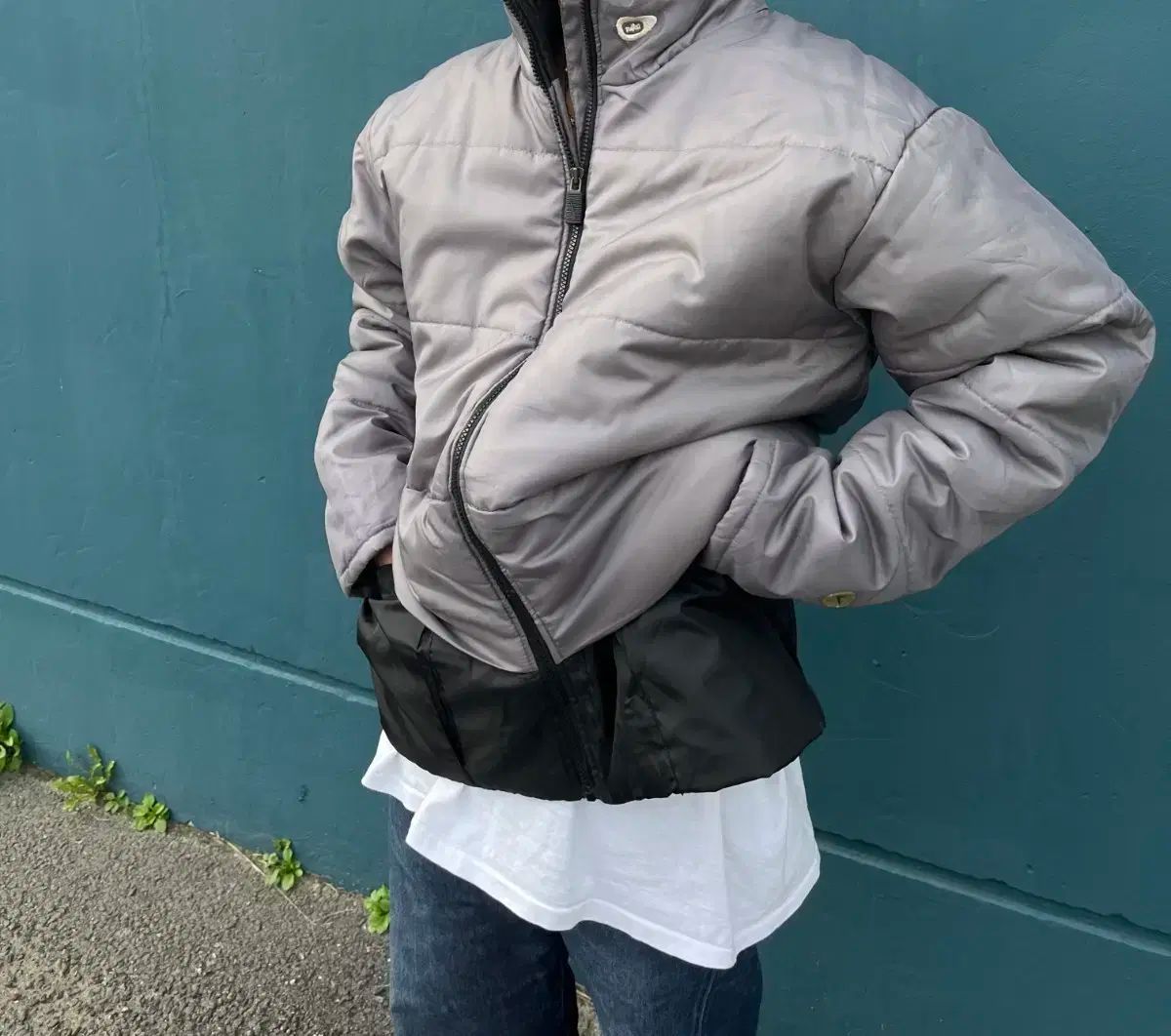 NIKE ツートン ダウン