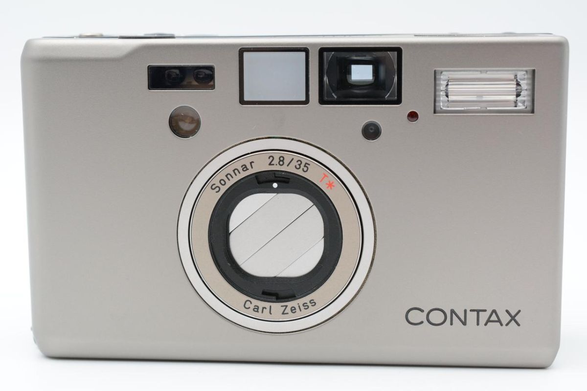中古】CONTAX コンタックス T3 シルバー シングル フィルムカメラ 高級