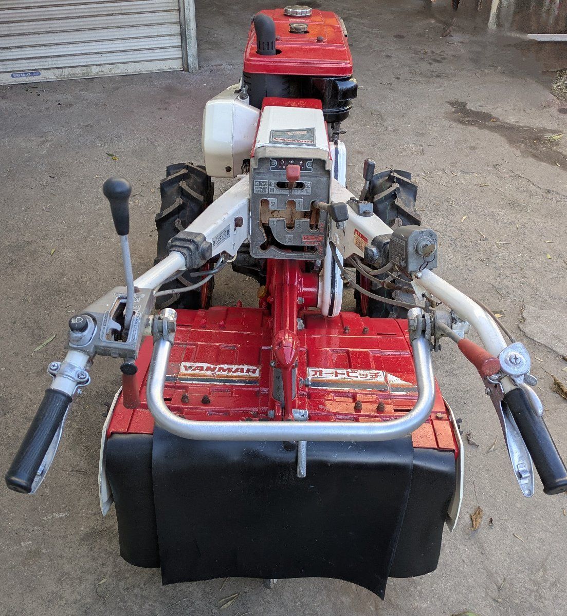 鹿児島発 7馬力 セル始動 ヤンマーディーゼルエンジン耕うん機YA70