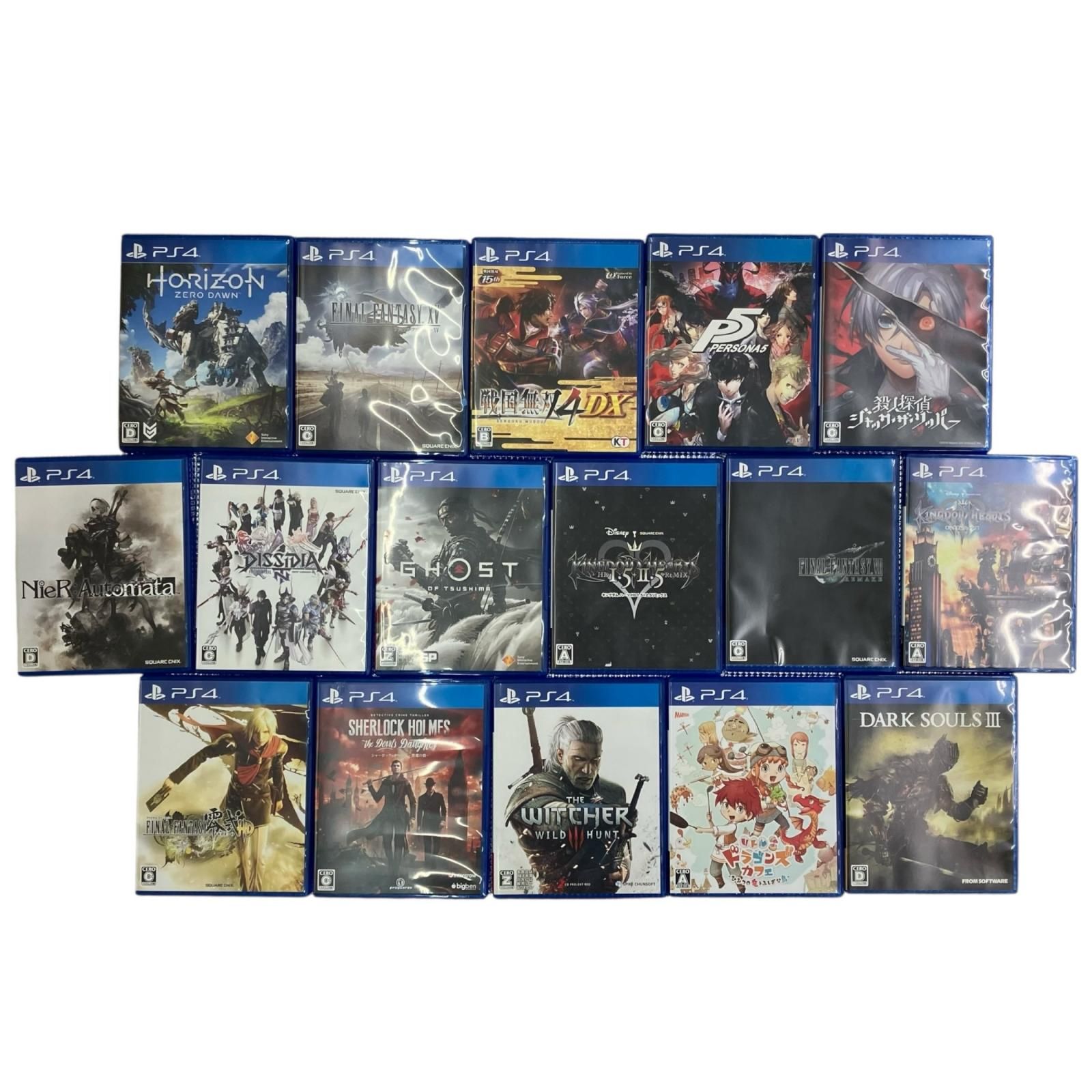 186000 動作未確認 PlayStation 4 ソフト 16点まとめ売り - メルカリ