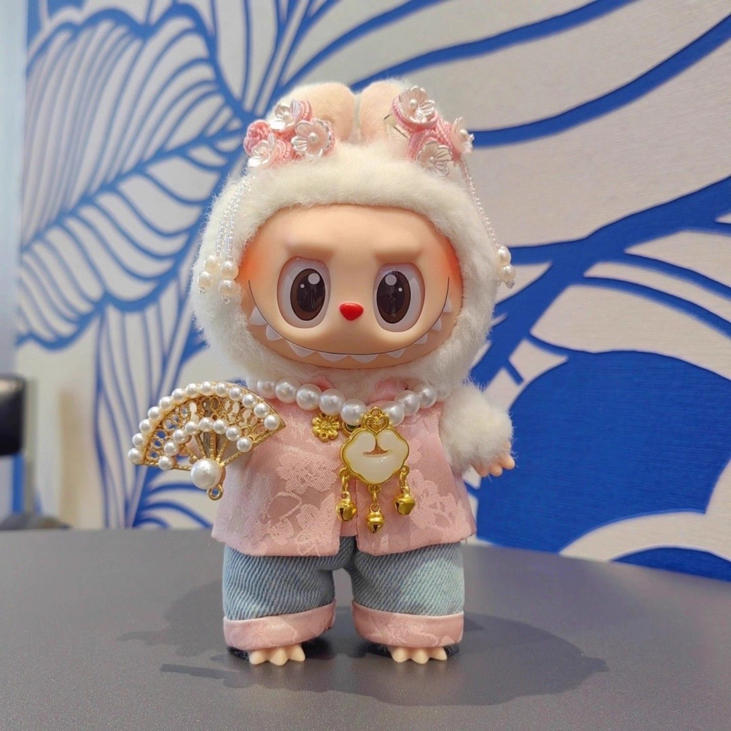 ぬいぐるみ服 labubu ラブブ 中華風 15cm~17cm 第1/2/3世代通用