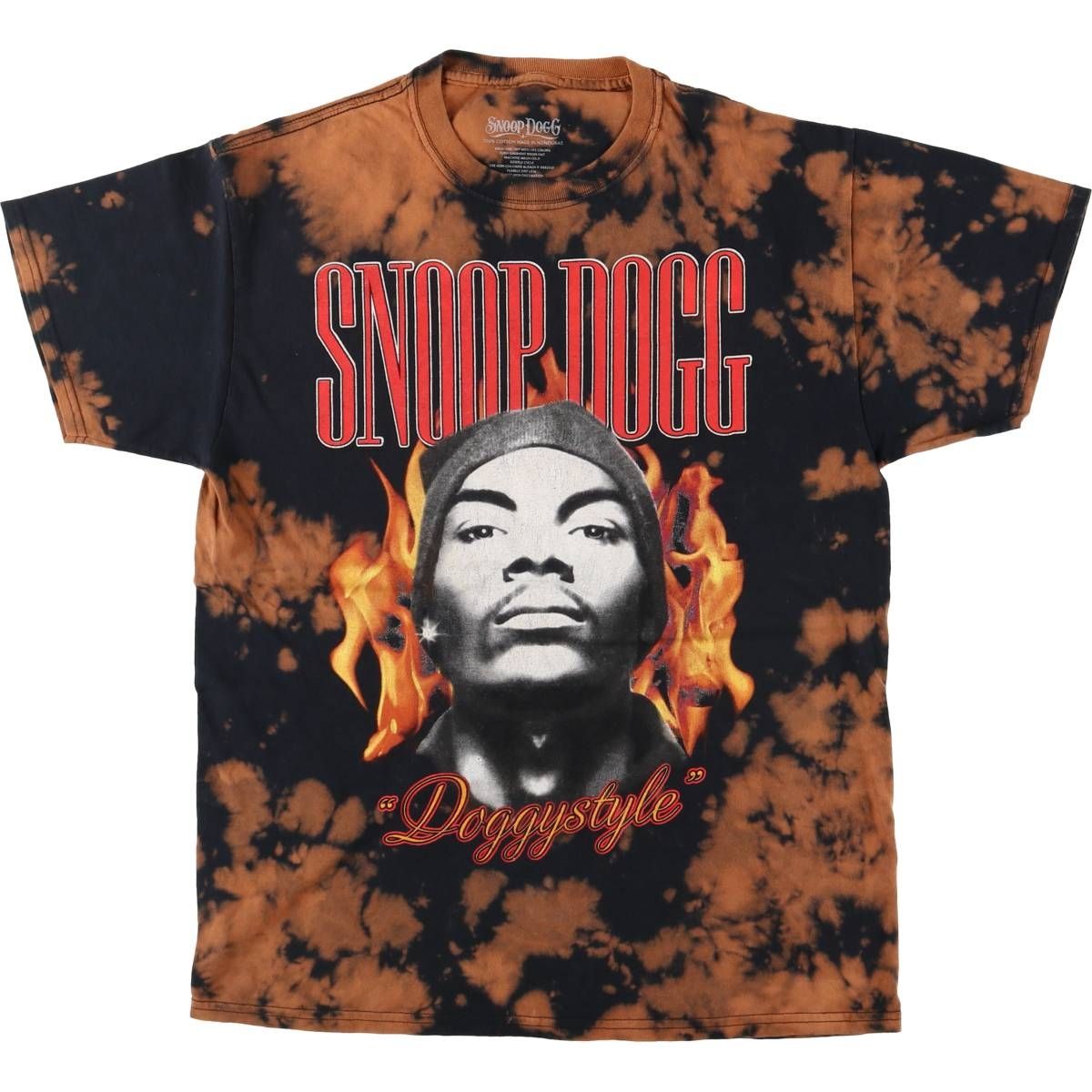 古着 SNOOP DOGG スヌープドッグ タイダイ柄 ラップTシャツ ラップT メンズM相当|eaa542289