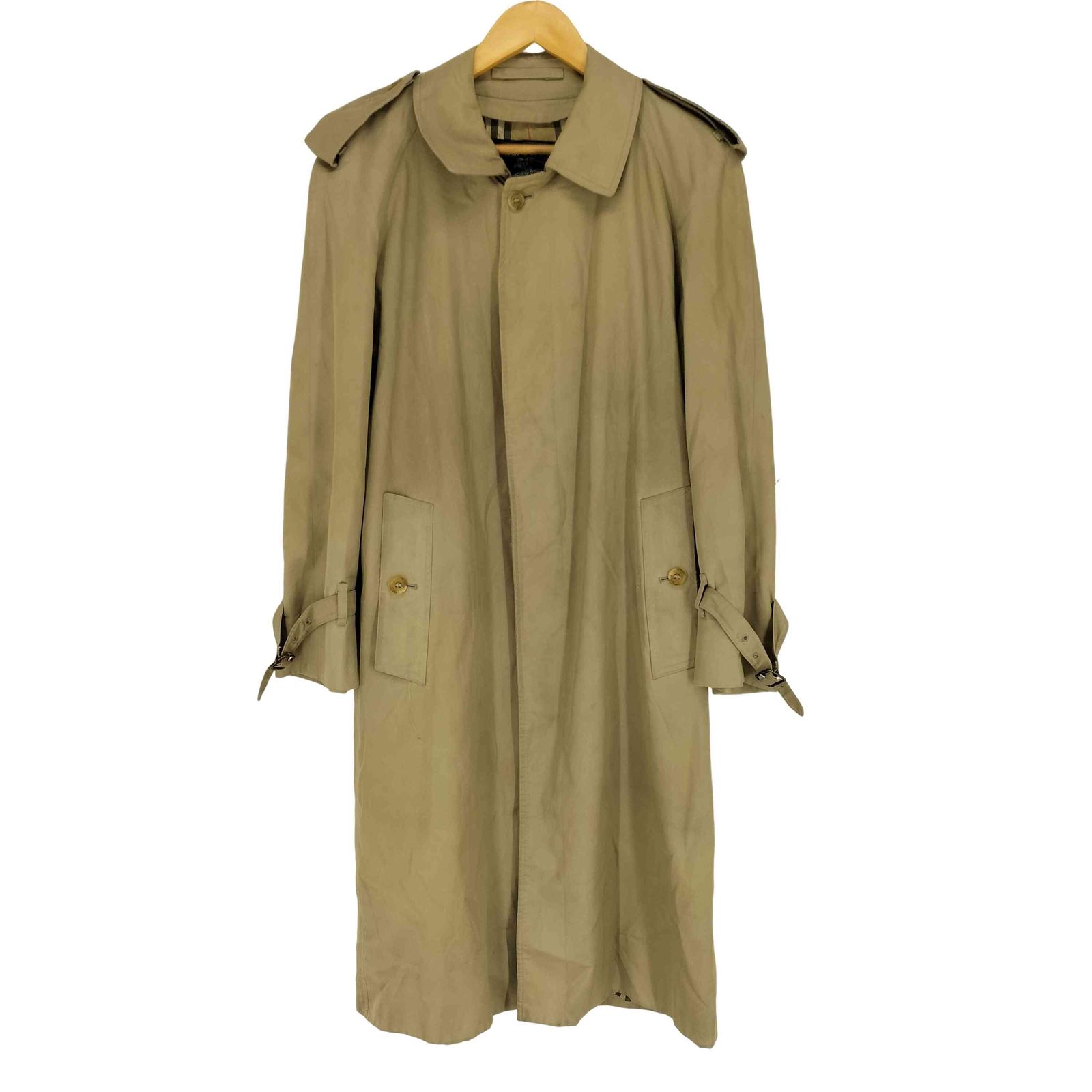 バーバリーズ BURBERRYS 裏地ノヴァチェックステンカラーコート MADE  