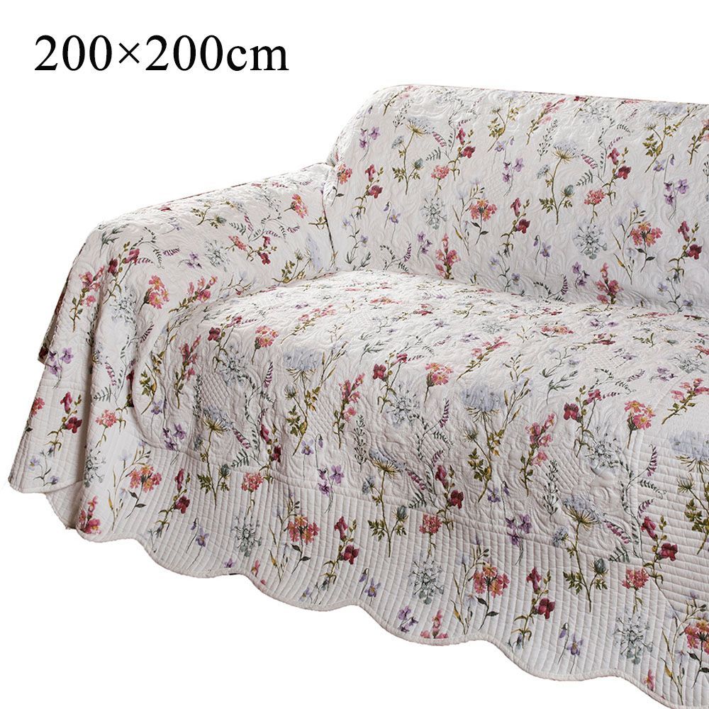 マルチキルトカバー フラワー柄 Mサイズ