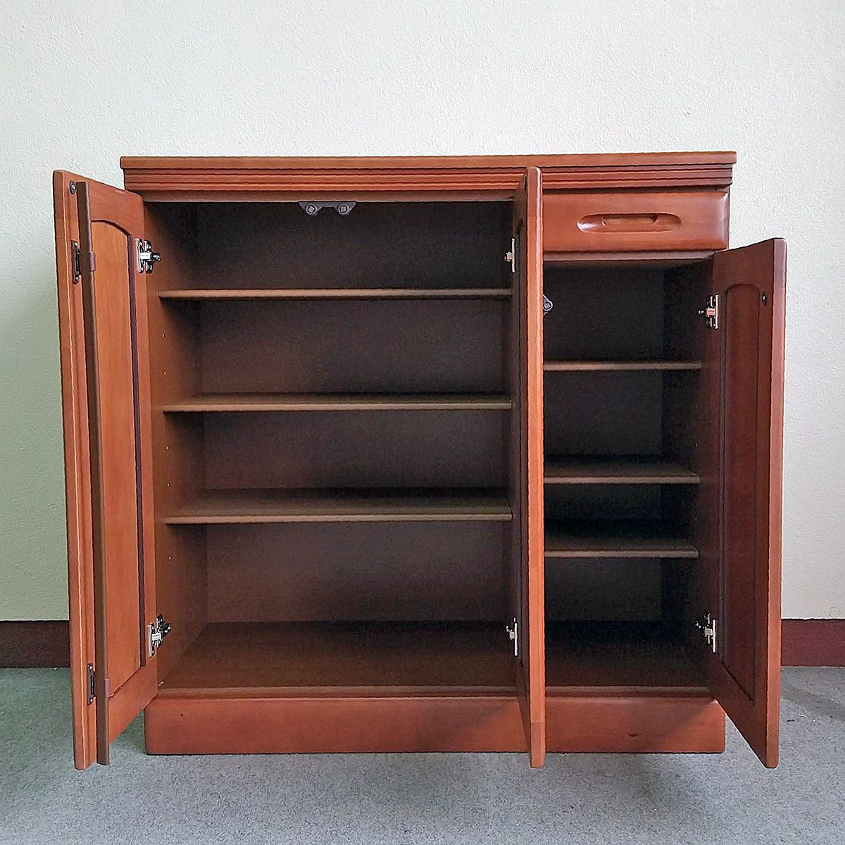 楽天市場】完成品 国産 下駄箱 幅90cm ロータイプ ナチュラル