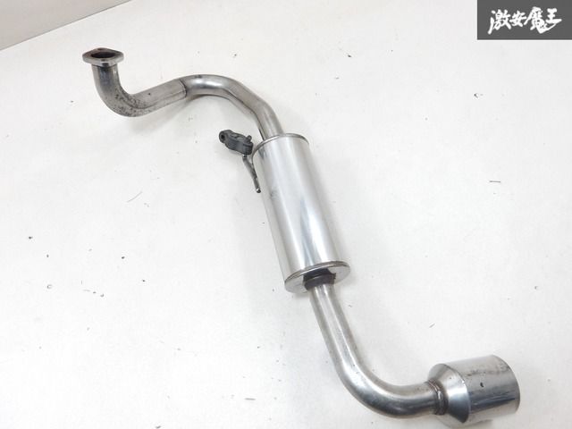 社外 H58A パジェロミニ ステンレス マフラー リアピース リアマフラー 魔王 棚