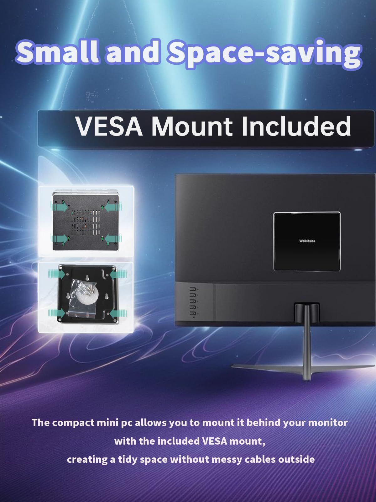 在庫セール SSDミニパソコン4K対応 HDMI NVME 256GB DP 高速 DDR4メモリ Type-C 8GB 小型pc USB3.0 8145U i3 WIFI Core Windows11 省スペースｐｃWeikibaba ミニPC CHRISTIANNAURATH_COM_BR