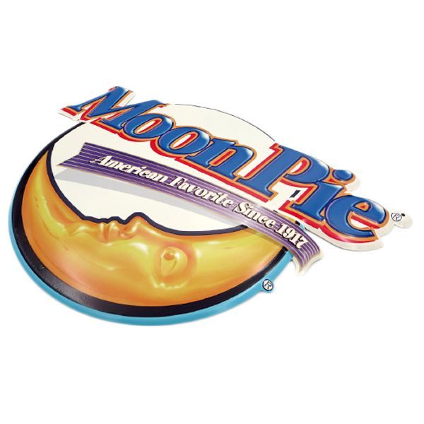 ダイカットエンボスメタルサイン Moon Pie AMERICAN FAVORITE【ムーン