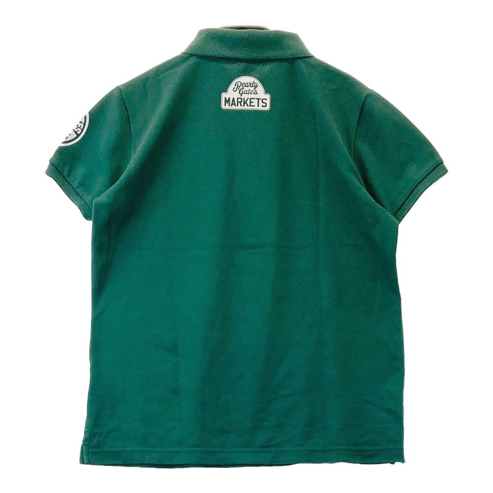 サイズ：1 PEARLY GATES パーリーゲイツ 半袖ポロシャツ グリーン系