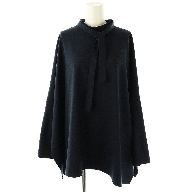 最大80％OFF - 『在庫ロス売買マーケット』 ル フィル LE PHIL 24SS ポリエステルウールストレッチブラウス トップス