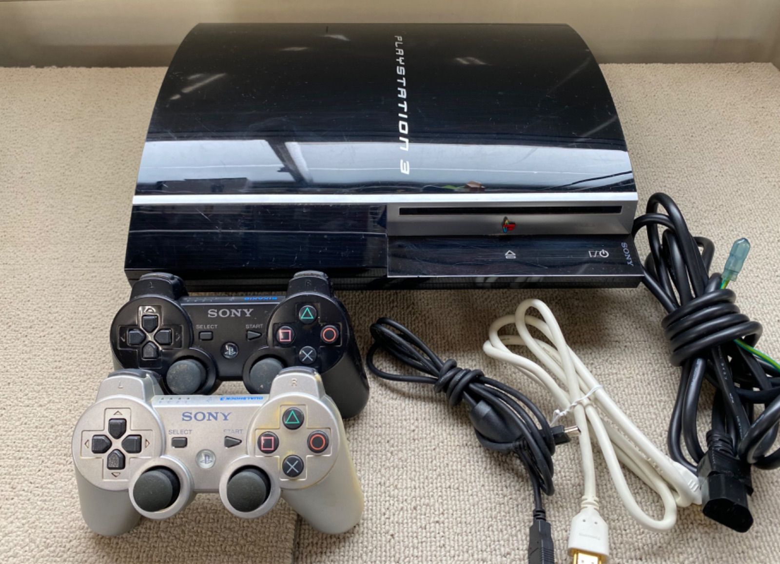 プレイステーション3 本体 CECHHOO 40GB 初期化済み PlayStation PS3 初期型 本体 【すぐ遊べるセット】純正