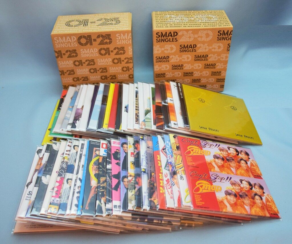 ミュージック SMAP - SMAP SINGLES 01-25 26-50 SMAP 50 SINGLES 1-25/26-50 *2BOXセット - メルカリ