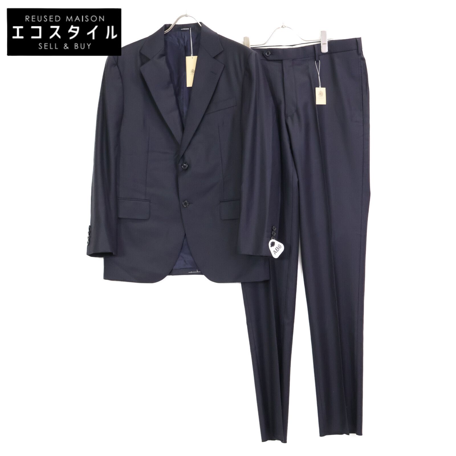 J.PRESS ジェイプレス 23AW ﾈｲﾋﾞｰ DORMEUIL AMADEUS ｼﾝｸﾞﾙ2つﾎﾞﾀﾝｽｰﾂ AB6