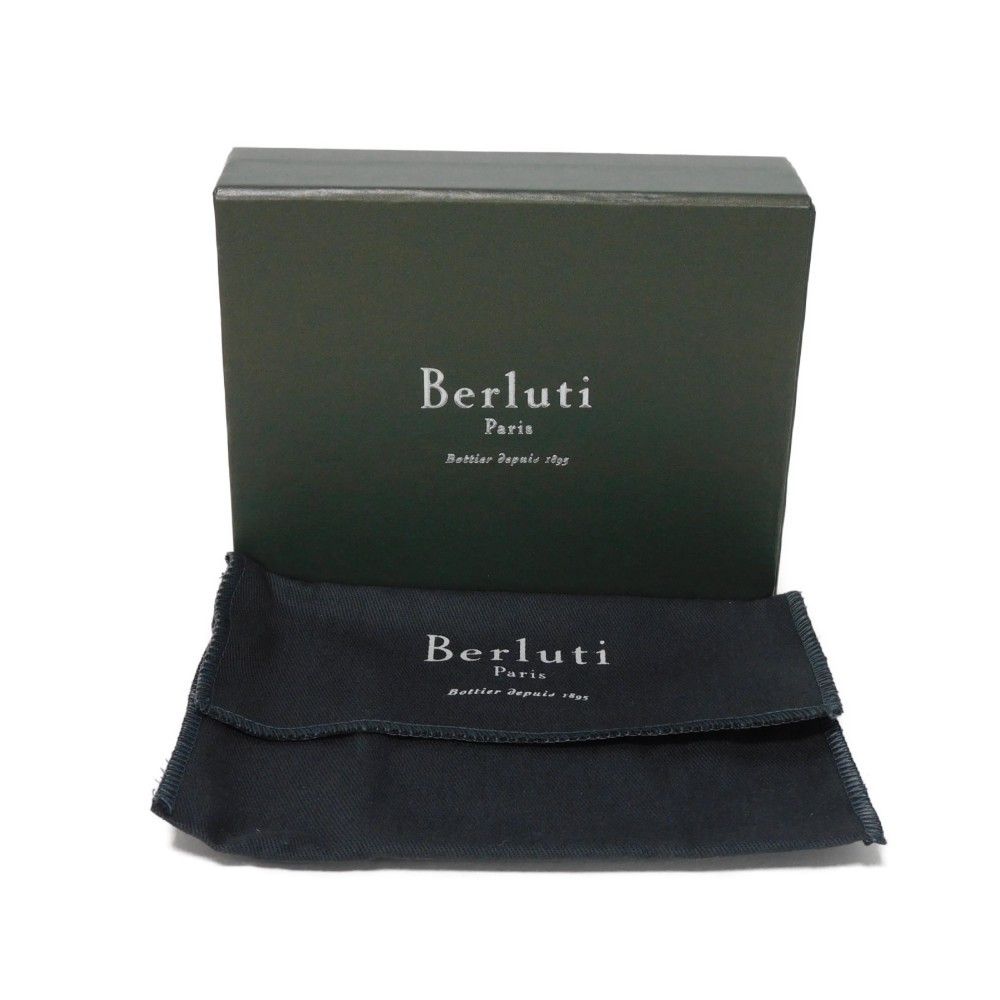 Berluti ベルルッティ ブラスレ スクリットレザー 新ロゴ エンボス