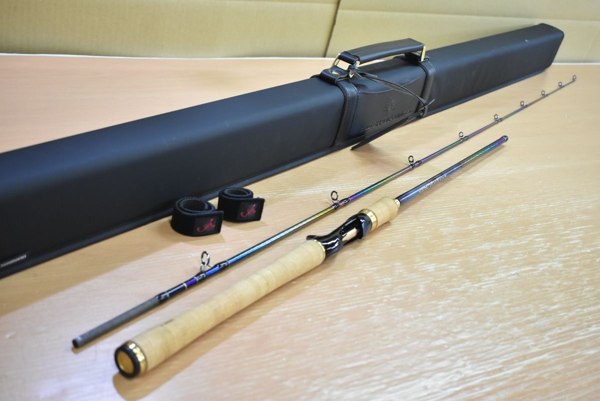 シマノ 23 ワールドシャウラ リミテッド 1652 R-3 SHIMANO WORLD SHAULA LIMITED ベイトロッド 3ピース バスロッド ブラックバス 釣り