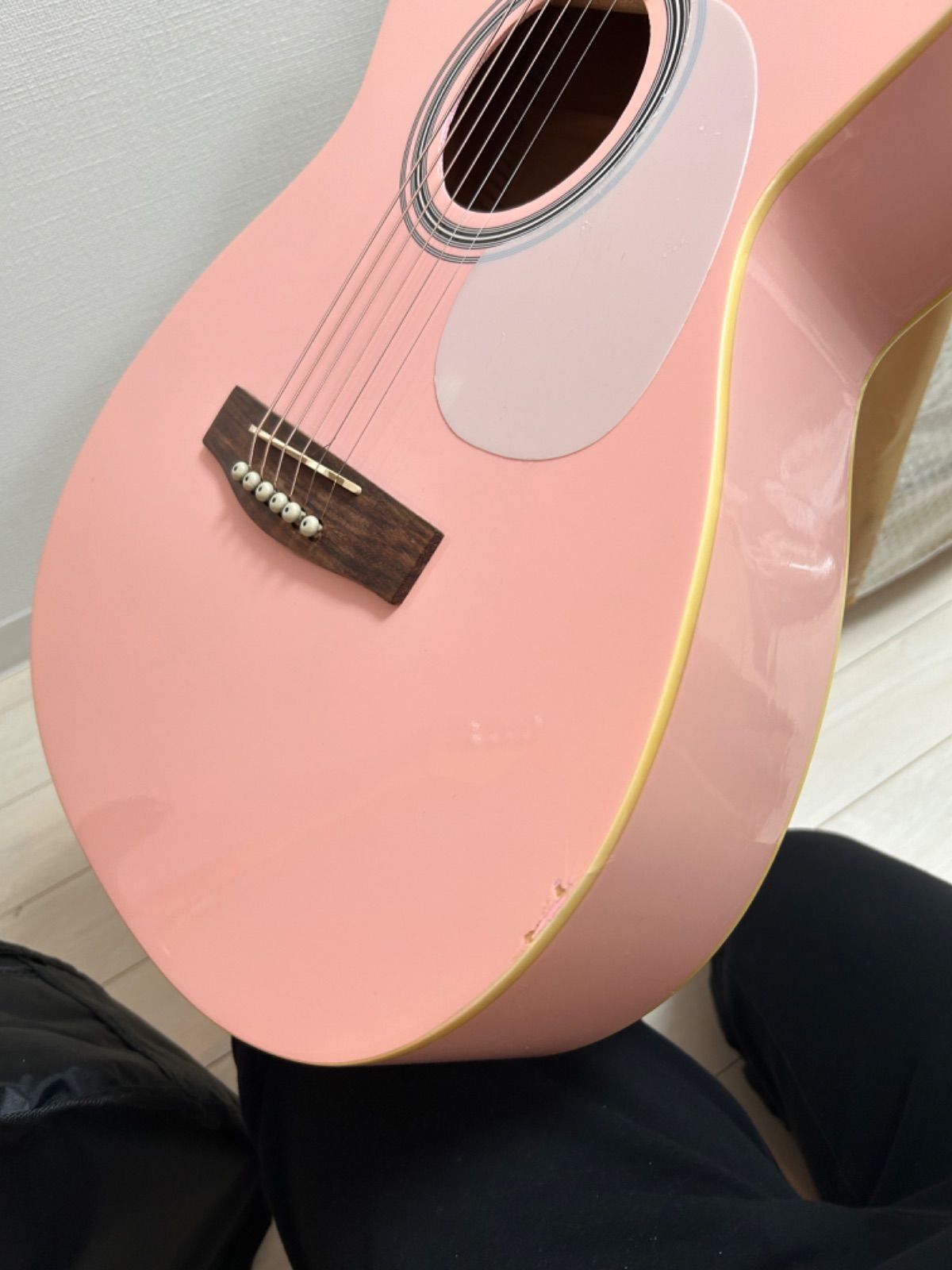 LEGEND Legendアコースティックギター FG-15 珍しいピンク色 - メルカリ