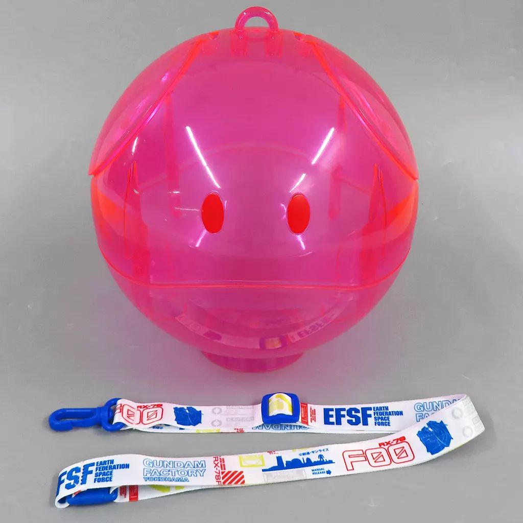 ハロ ポップコーンケース(ピンク)横浜ガンダム 限定 ガンダム