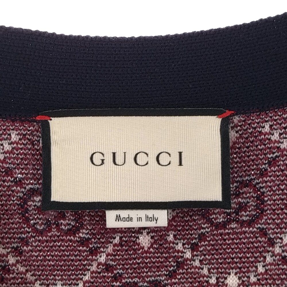 未使用近 GUCCI カーディガン XL GG 紺　型番576815 XKAOW 未使用近 GUCCI カーディガン XL GG 紺 型番576815 XKAOW