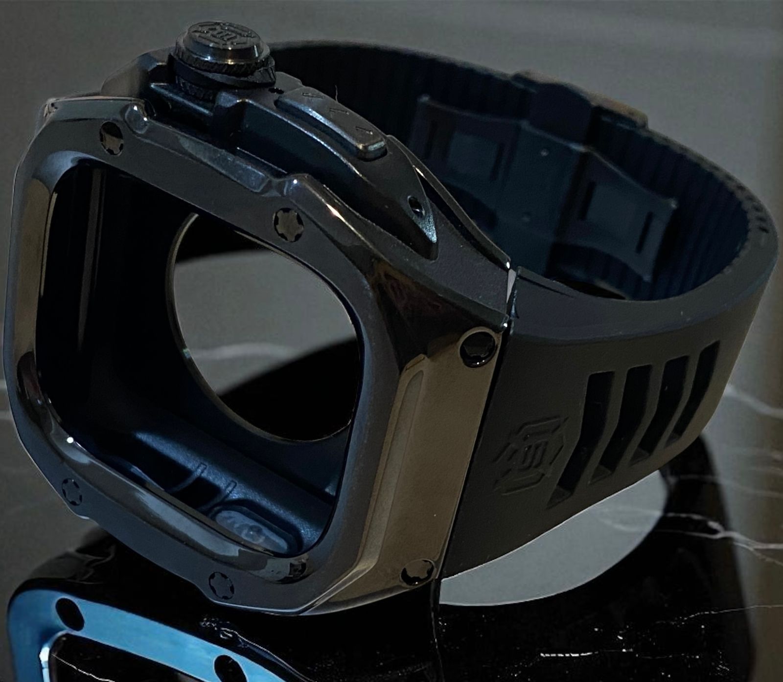 49ステンケースApple Watch Ultra アップルウォッチカバーバンド 1123