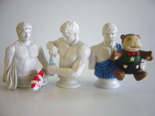 ♯iat17Djテルマエ・ロマエ彫刻像レア彩色入7種