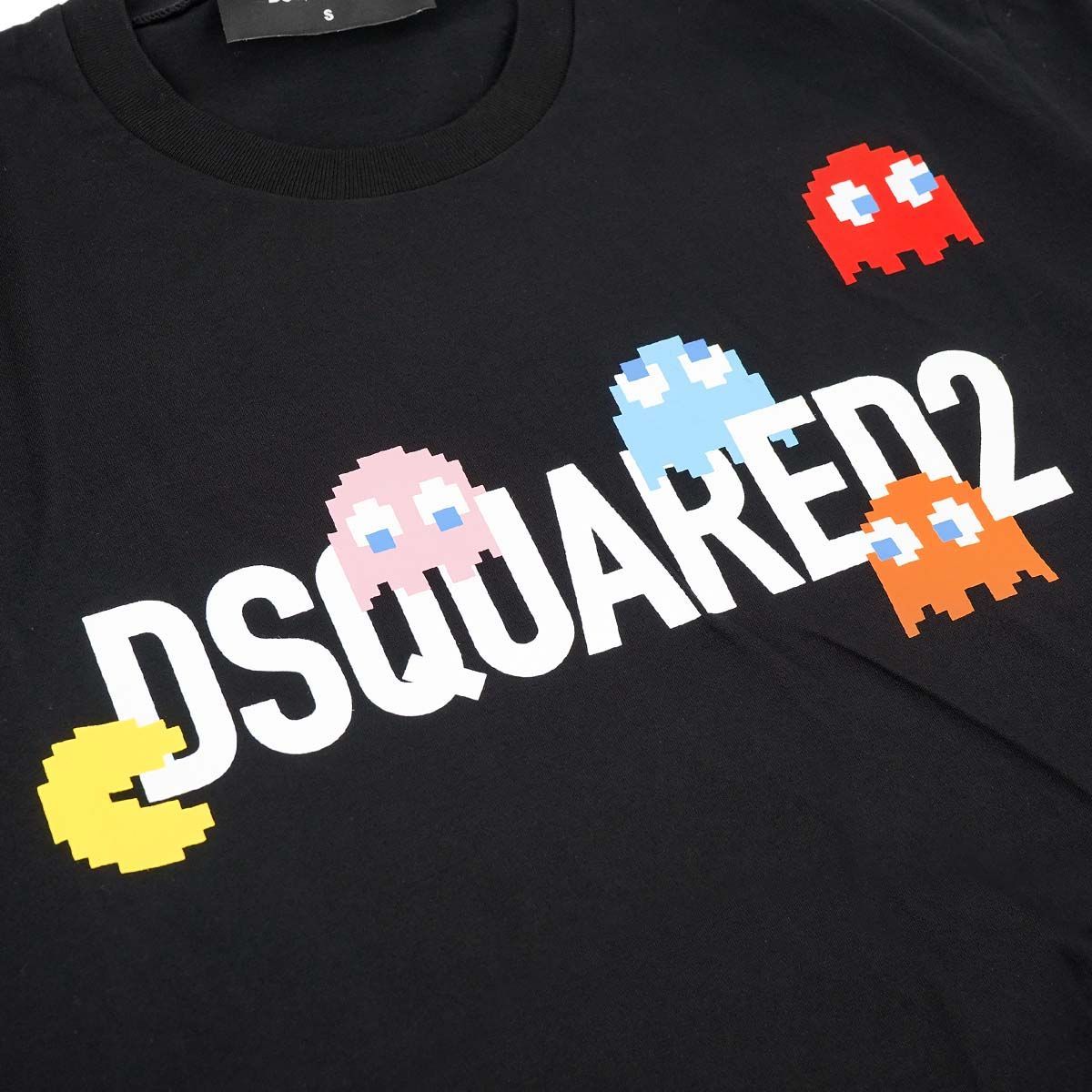 DSQUARED2☆パックマン Tシャツ コットン 半袖 DSQUARED2☆パックマン Tシャツ コットン 半袖 (D SQUARED2/T