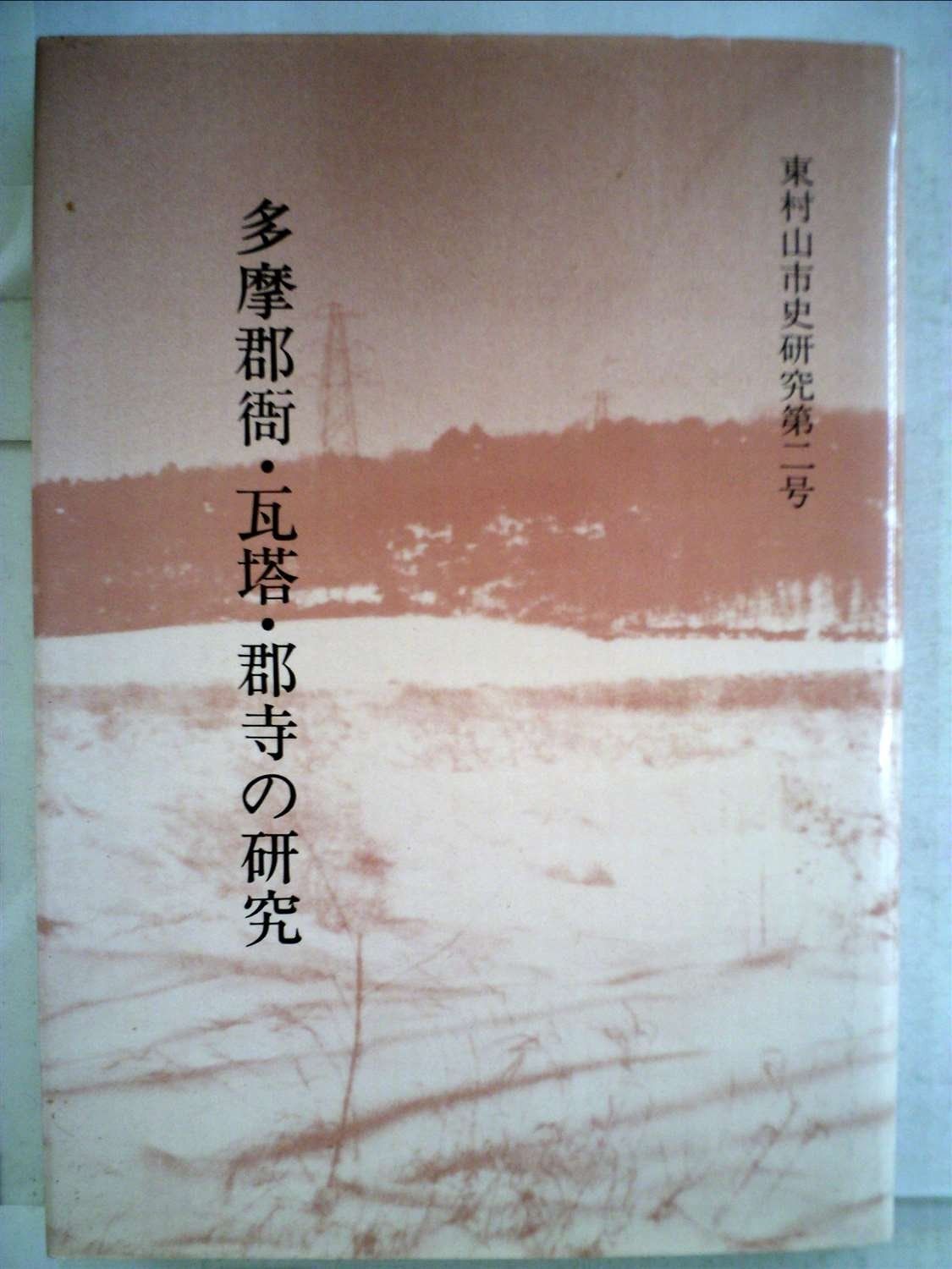 多摩郡衙 瓦塔 郡寺の研究 1985年 東村山市史研究 第2号