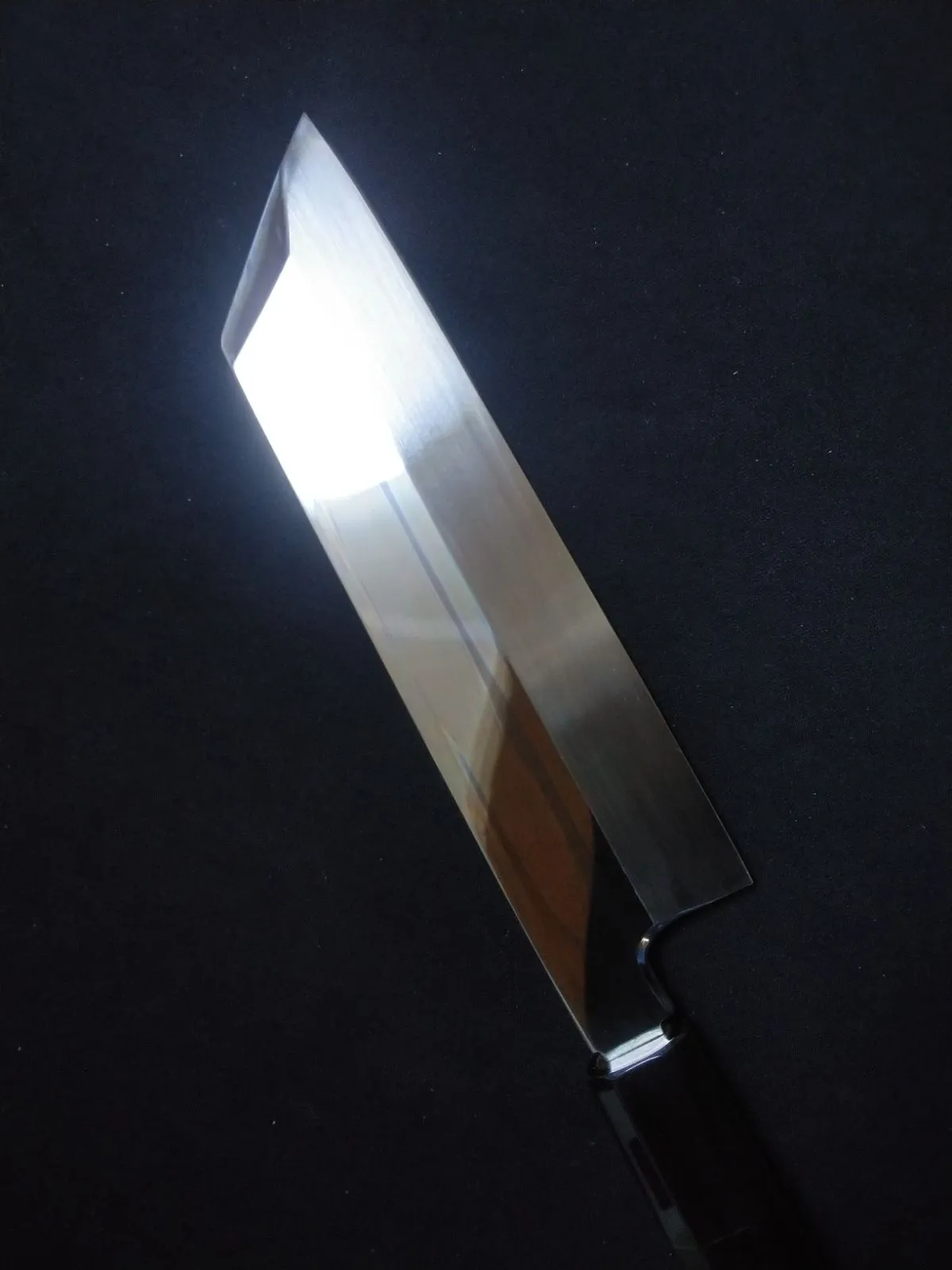 城山刃物 尺二 柳刃包丁 新品 表 裏 鏡面加工 城山刃物 尺二