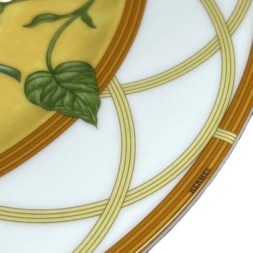 HERMES エルメス 約22.5cm 皿 オレンジ箱付き 新品同様】HERMES エルメス シエスタ プレート 22.5cm 陶器