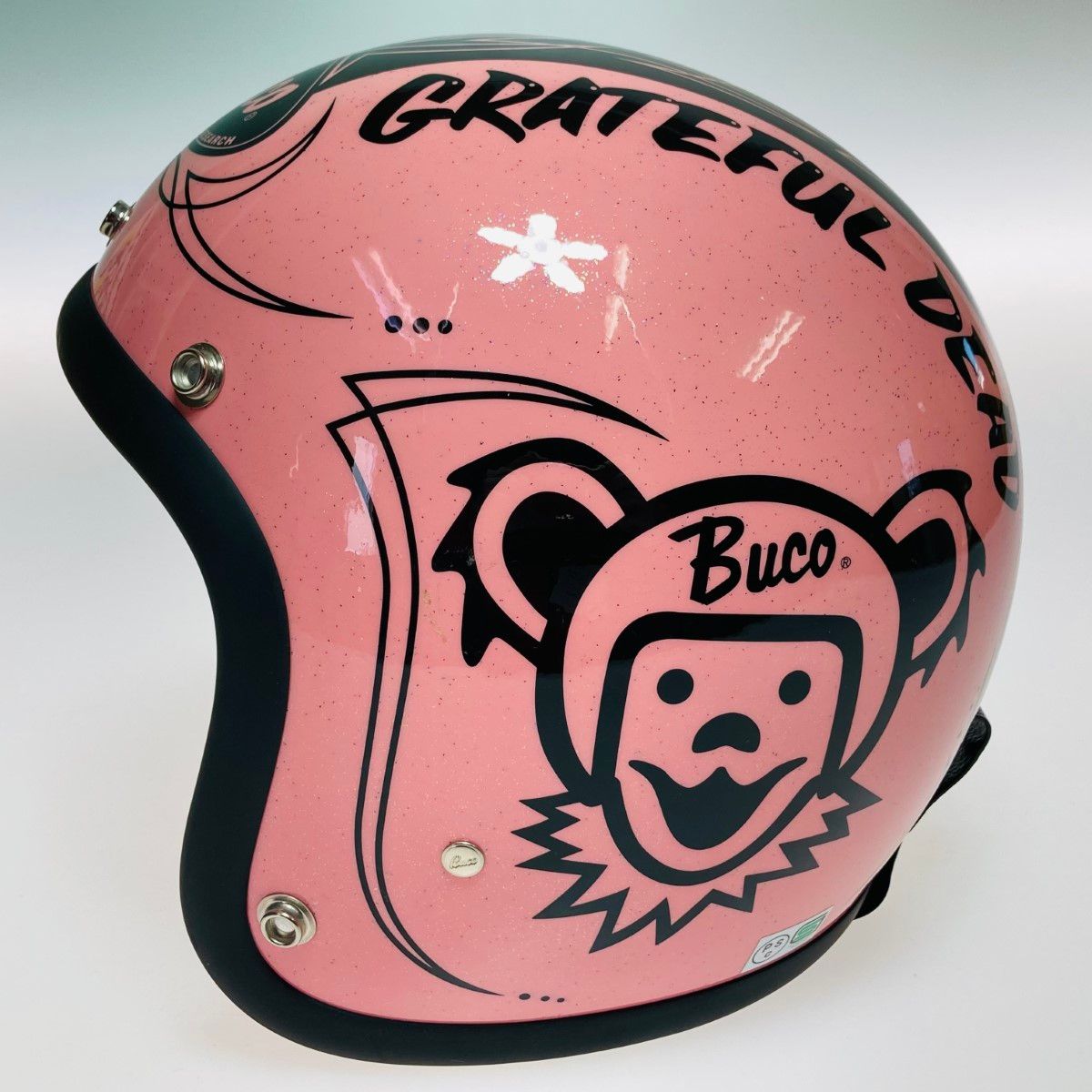Buco Grateful Dead ジェットヘルメット BUCO バイク用 ジェットヘルメット GRATEFUL DEAD《ベビーブコ