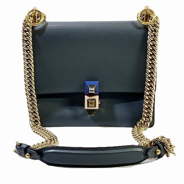 フェンディ Fendi ミニ キャナイ 8M0381 チェーン バッグ ショルダーバッグ レディース