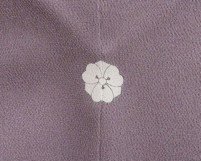 色留袖 正絹 松尾光琳 琳派草花図模様 身丈166.5cm 裄丈65cm 色留袖 一