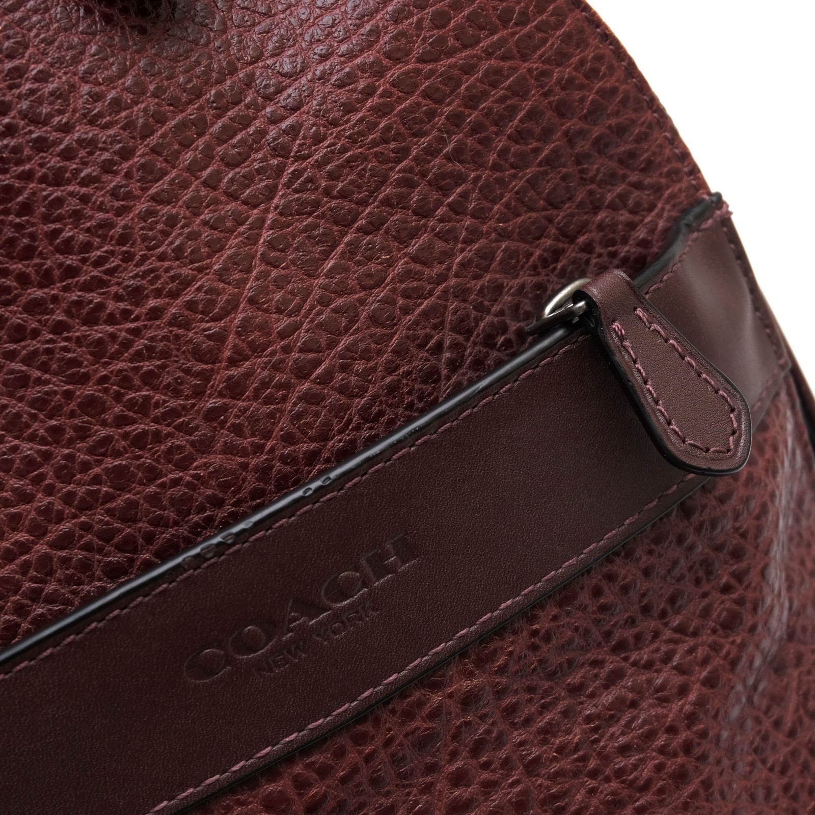 コーチ／COACH バッグ ショルダーバッグ 鞄 メンズ 男性 男性用レザー 革 本革 ブラウン 茶 F11236 CHARLES PACK WITH  BASEBALL STITCH ベースボールステッチ チャールズ パック ボディバッグ シボ革 シュリンク