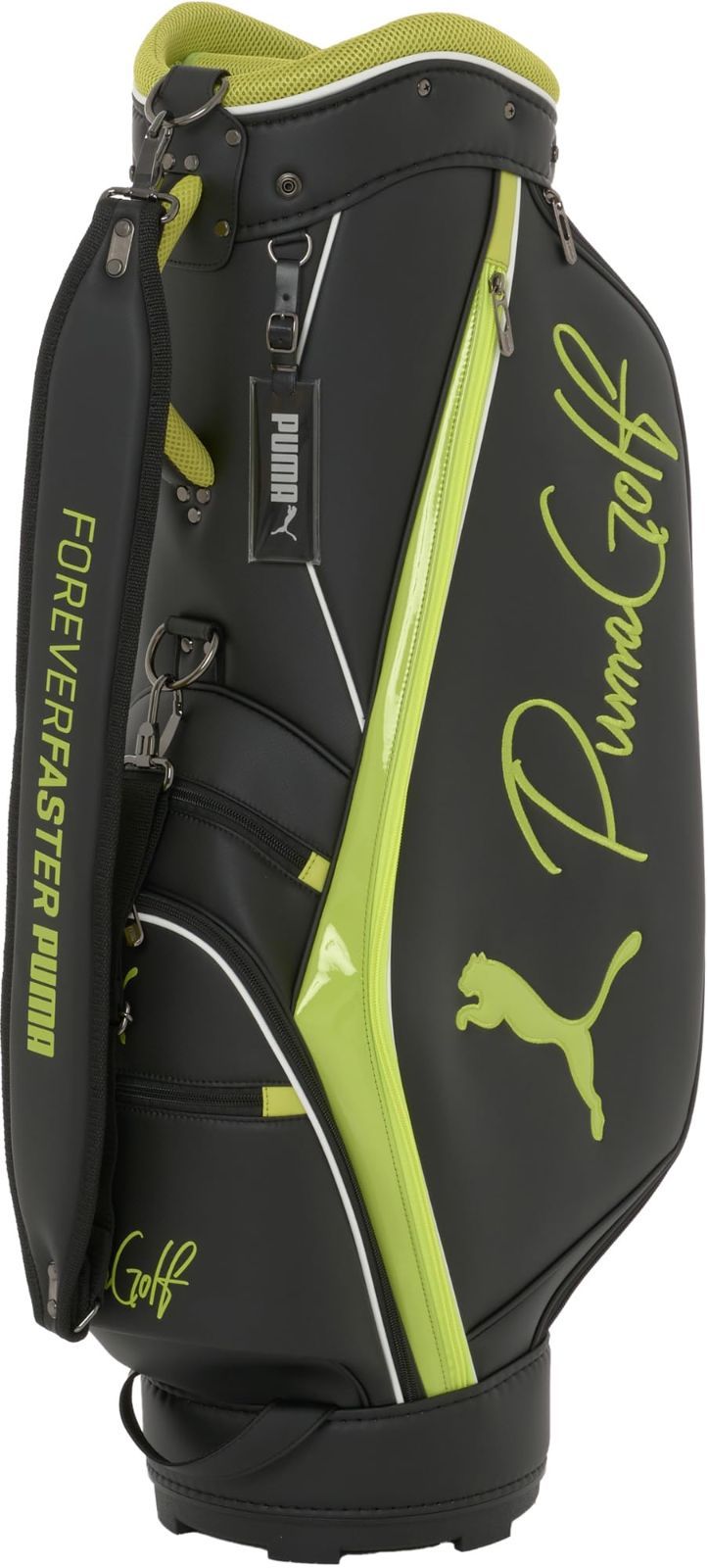 Puma Golf キャディバッグ ブラック/ライム Puma Golf キャディバッグ