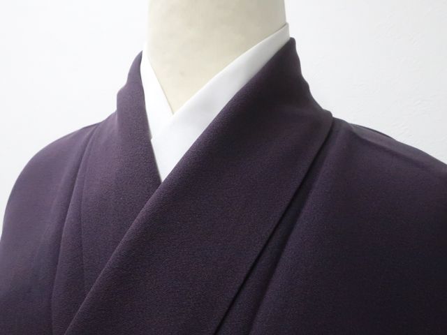 美品 色無地 地模様 扇 波文様 正絹 １つ紋 トールサイズ y495 袷】トールサイズ 青磁色 色無地 | 大山キモノ・ちぇらうなぼるた