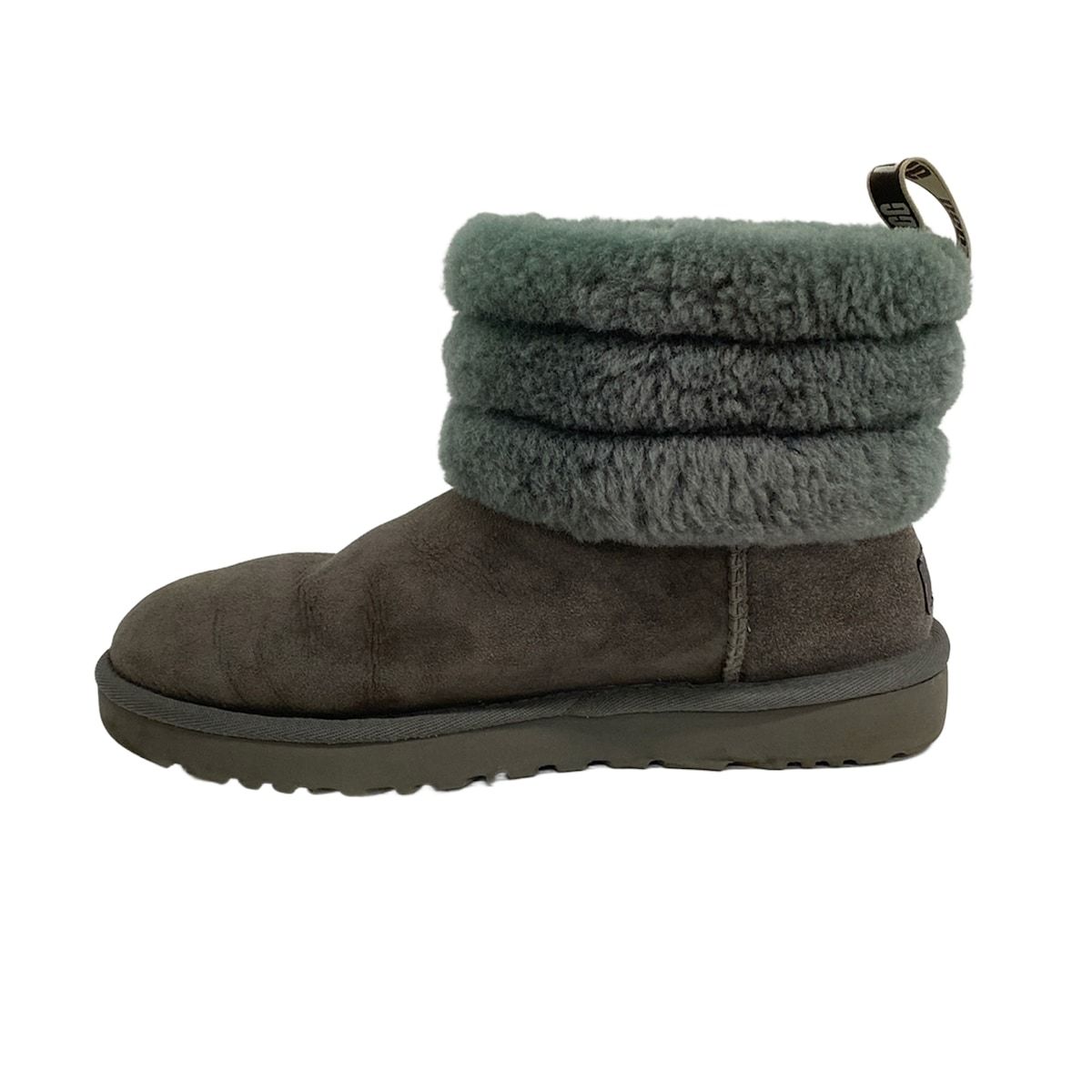 UGG アグ ショートブーツ 24 レディース - 1098533 グレー ムートン