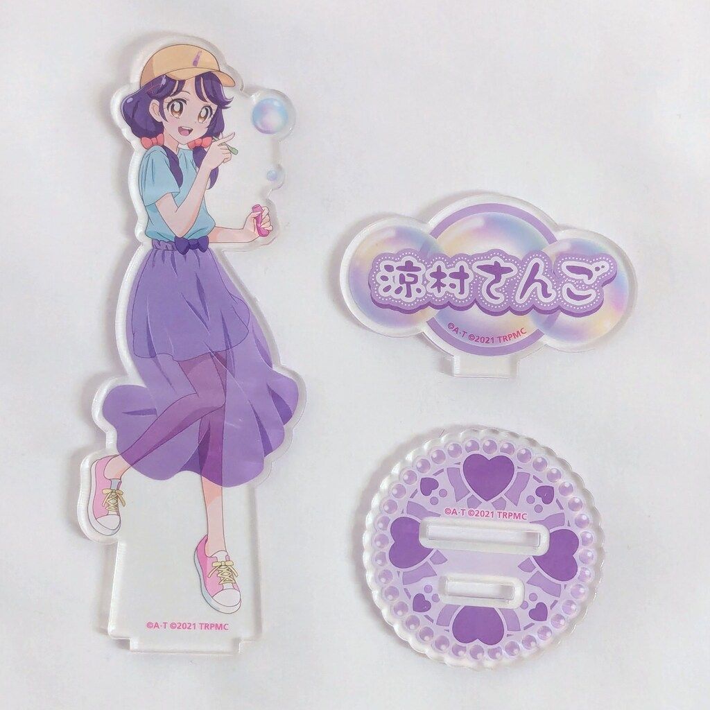 東映アニメーション プリティストア限定 Organdy Bubble アクリルスタンド 来海えりか 東映アニメーション プリティストア限定 Organdy Bubble アクリル