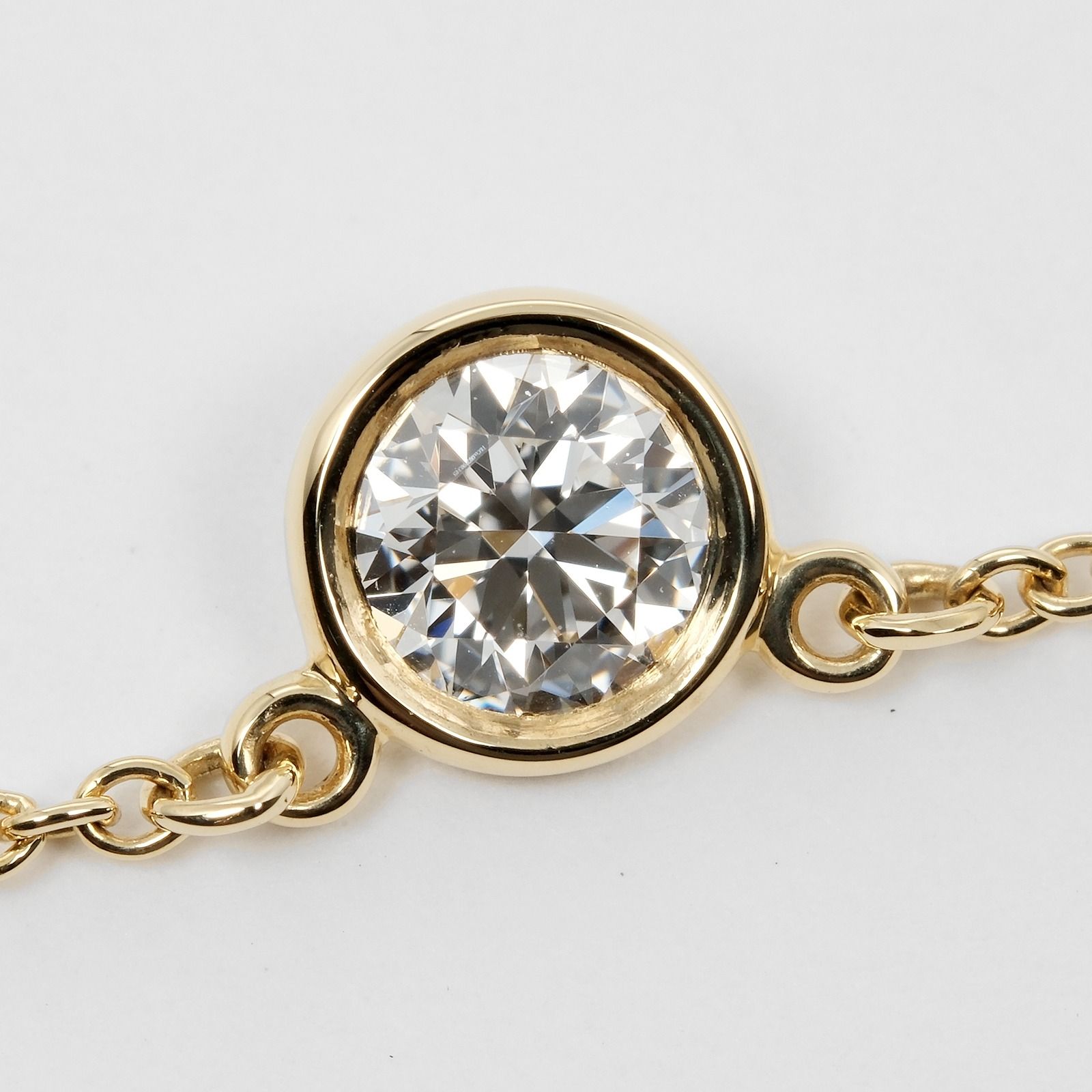 TIFFANY&Co.】ティファニー バイザヤード 0.23ct VVS2/F/3EX K18 