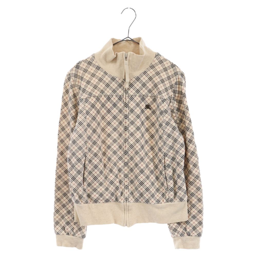 バーバリーブルーレーベル ジップアップ トラックジャケット ノバ