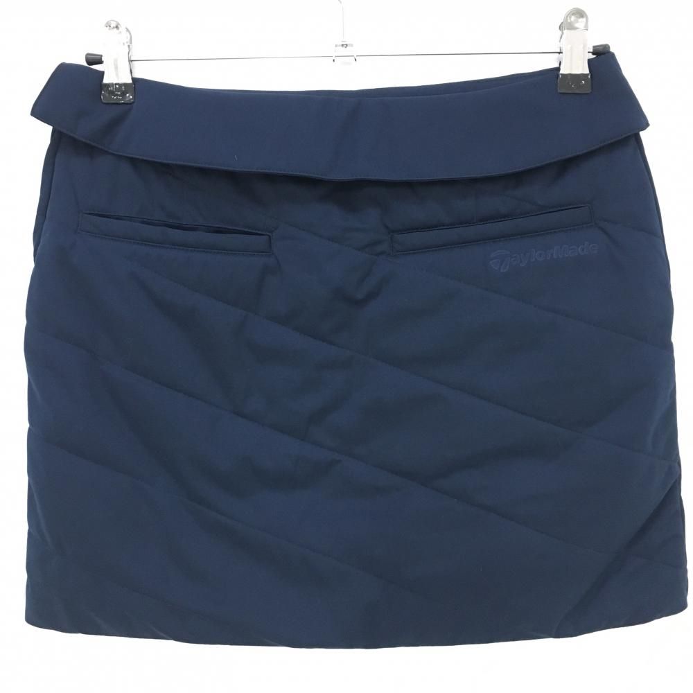★【テーラーメイド】★TaylorMade★ ★ロゴ入り中綿ネイビースカート★ ☆特価☆【超美品】テーラーメイド 中綿スカート ネイビー 蓄熱